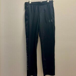 Boys Youth 14 Under Armour Loose Fit Sweat Pants - Black